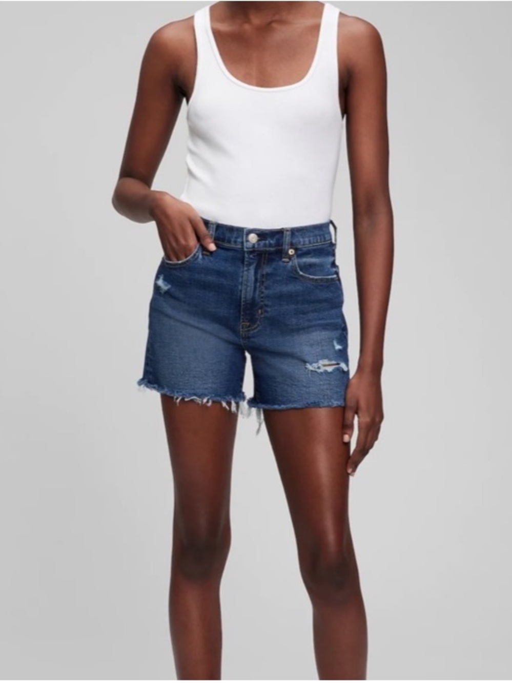 GAP 4” High Rise Denim Shorts